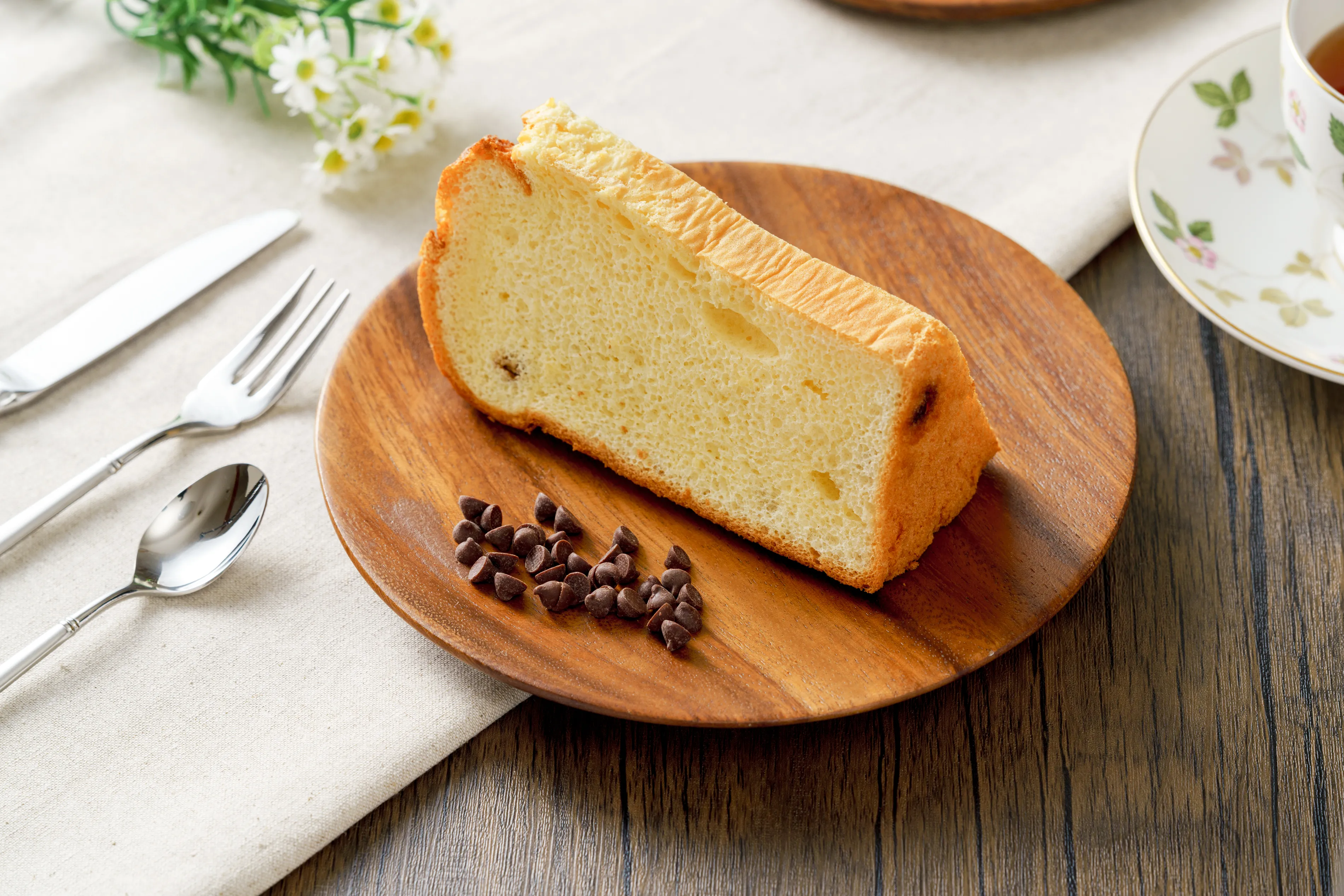 シフォンケーキ絹の想い